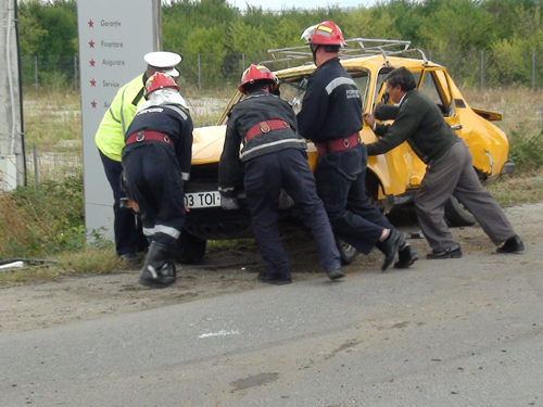 Accident intrare Baia Mare (c) eMM.ro